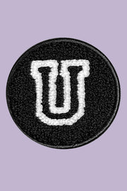 Velcro Initial Letter U Patch