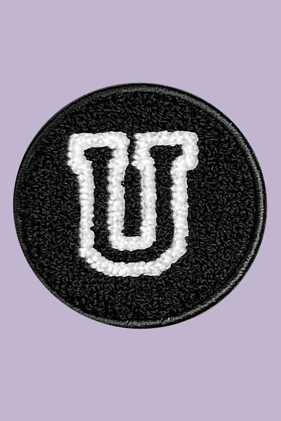 Velcro Initial Letter U Patch