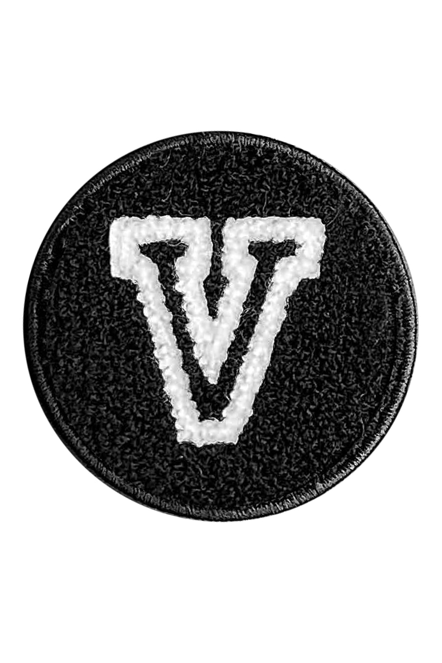 Velcro Initial Letter V Patch