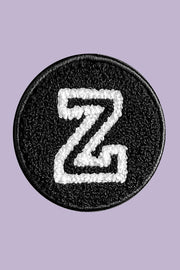 Velcro Initial Letter Z Patch