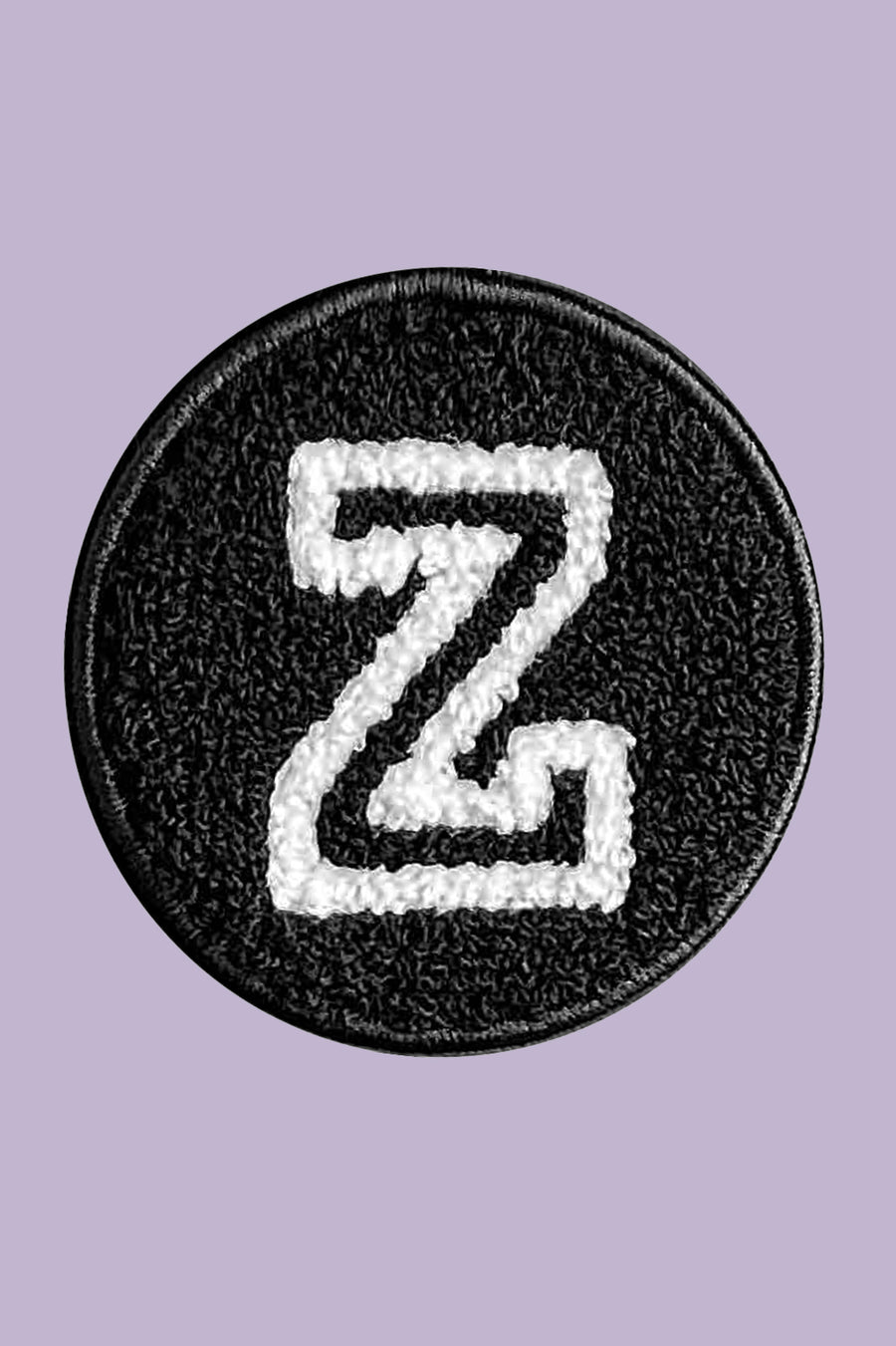 Velcro Initial Letter Z Patch