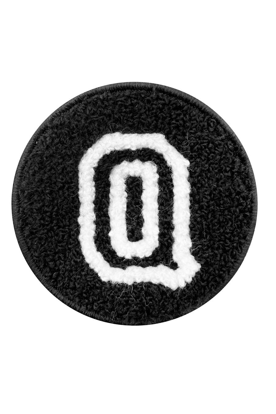 Velcro Initial Letter Q Patch