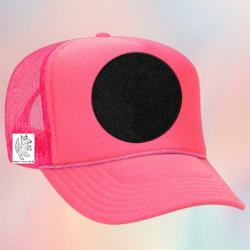 ADULT | Trucker Hat (Neon Pink)