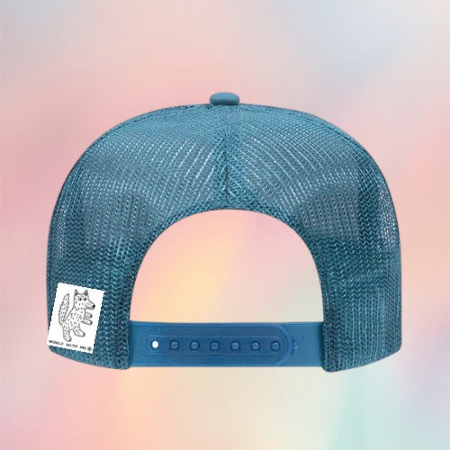 ADULT | Trucker Hat  (Aqua)