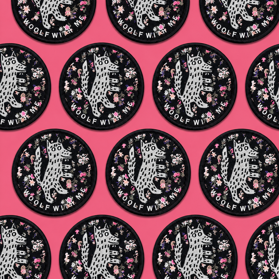 Velcro Patch | Floral Woolf