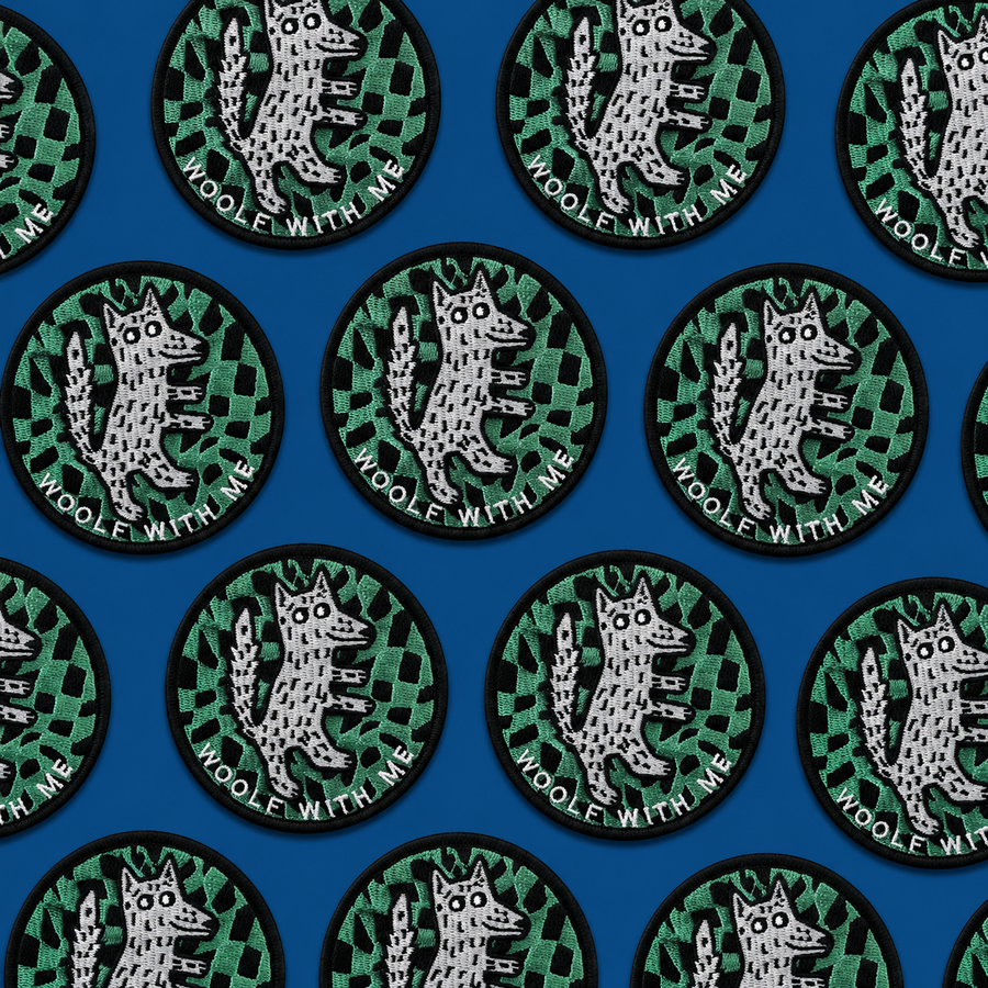 Velcro Patch | Checkered Woolf