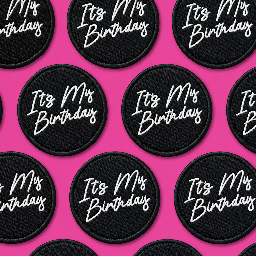 Velcro Patch | It's My Birthday