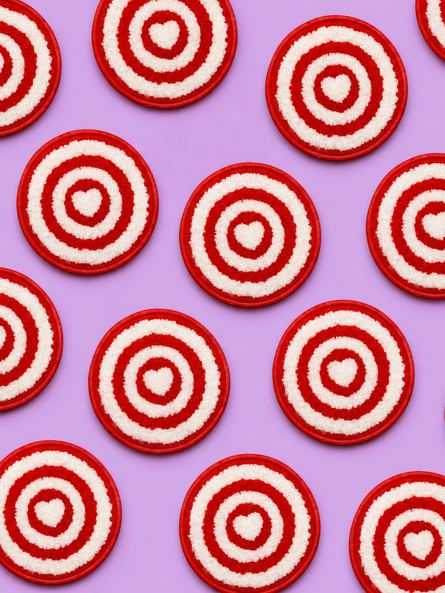 Velcro Patch | Bullseye Target Heart