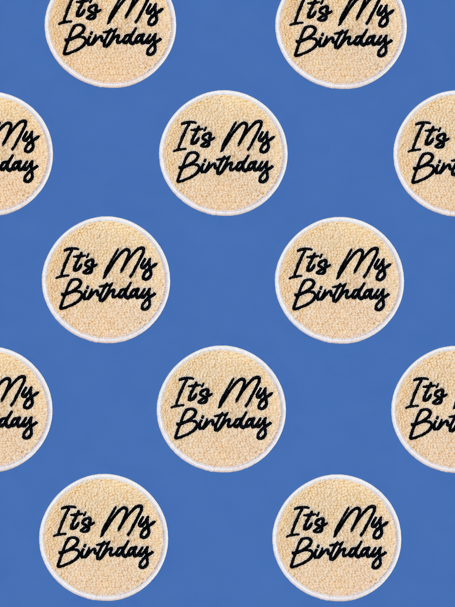 Velcro Patch | It's My Birthday