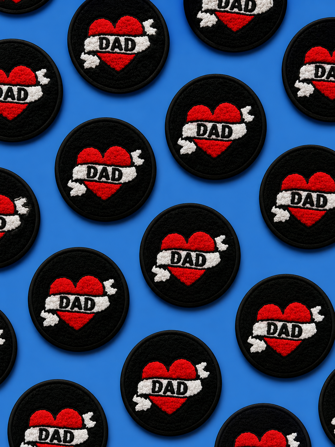 Velcro Patch | DAD Heart