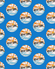 Pin Back Button | Good Vibes