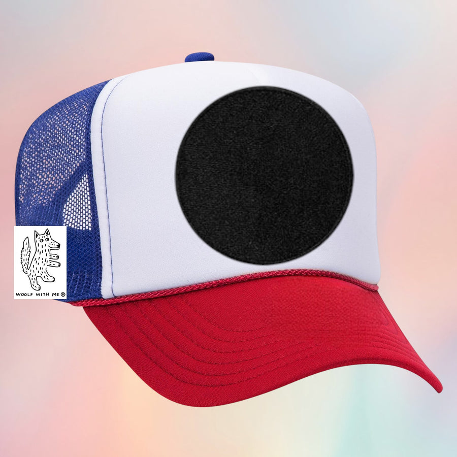 KIDS | Trucker Hat  (Red White & Blue)