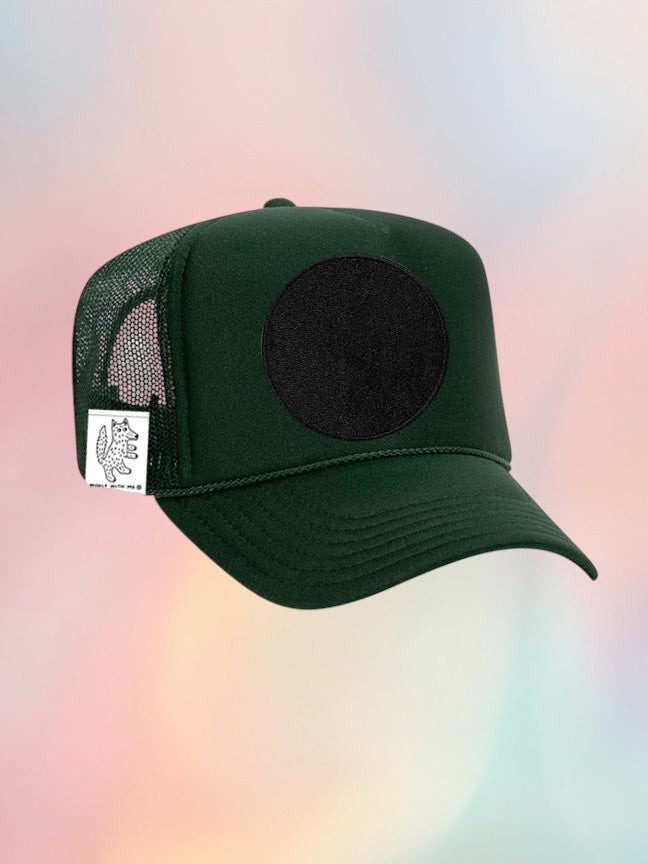 ADULT | Trucker Hat  (Hunter Green)