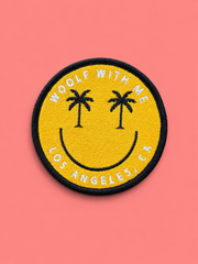 Velcro Patch | Happy Face (Los Angeles)