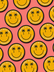 Velcro Patch | Happy Face (Los Angeles)
