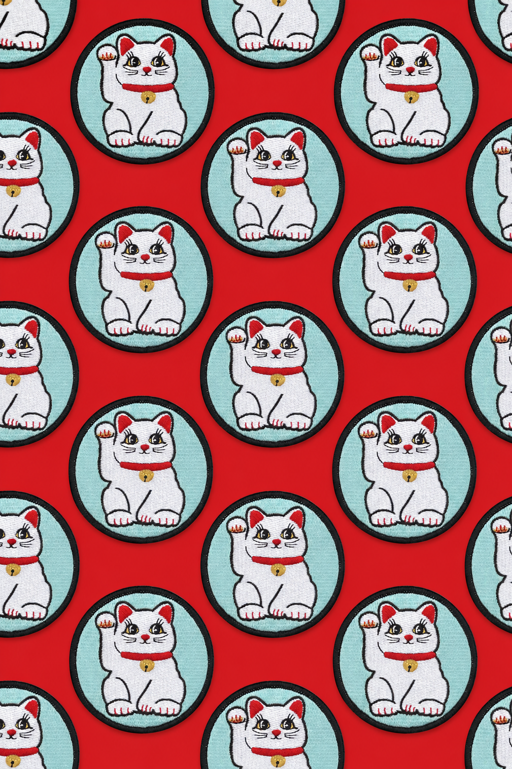 Velcro Patch | Lucky Cat