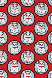 Velcro Patch | Lucky Cat
