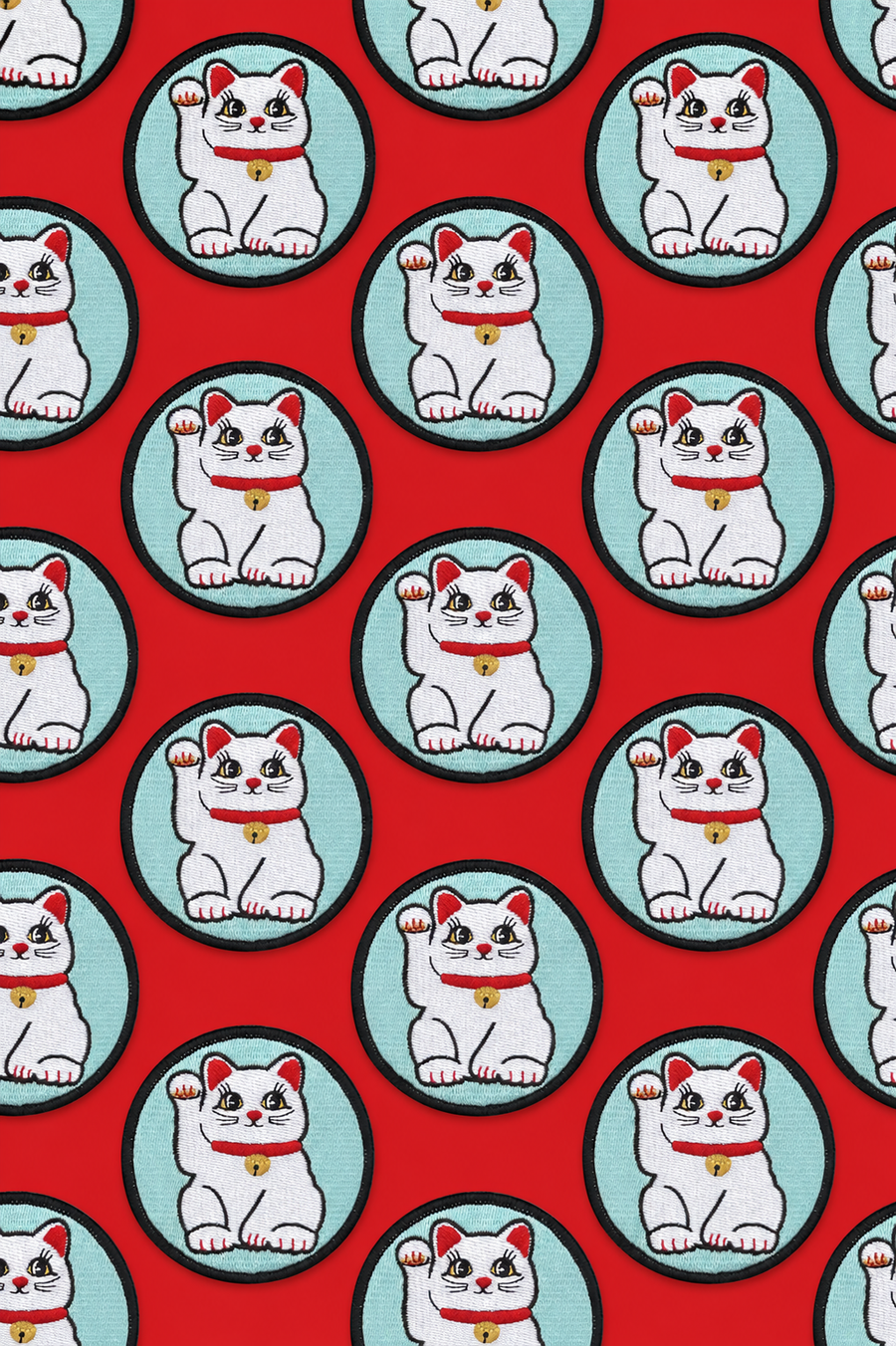 Velcro Patch | Lucky Cat