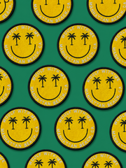 Velcro Patch | Happy Face (Manhattan Beach)