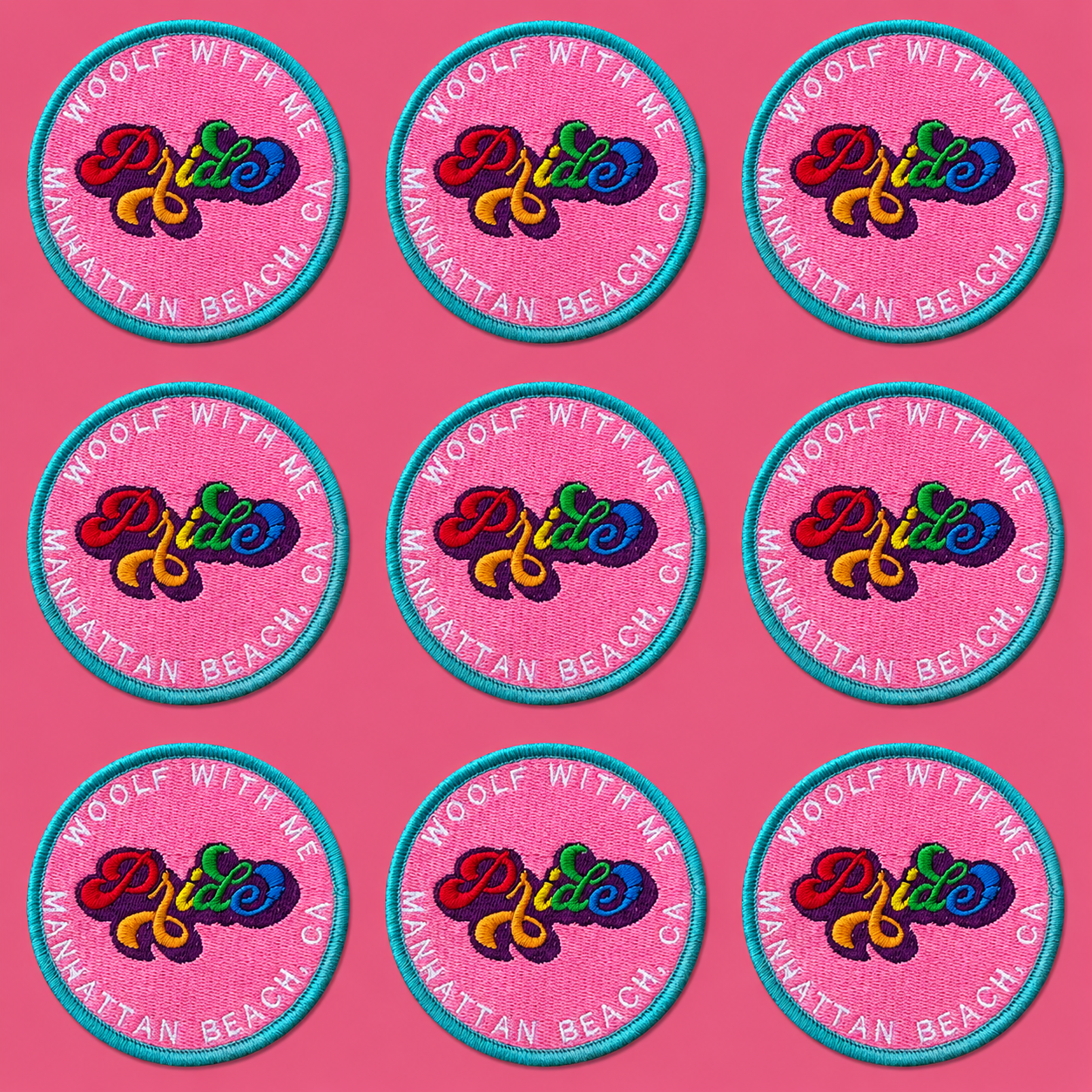 Velcro Patch | Pride (Manhattan Beach)