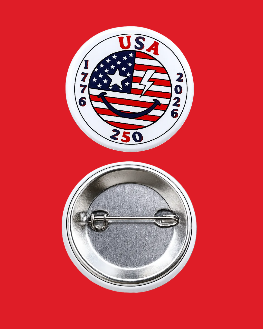 Pin Back Button | USA 250th