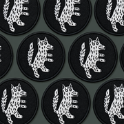 Velcro Patch | Black Wolf