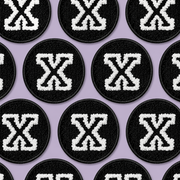 Velcro Patch | Initial X