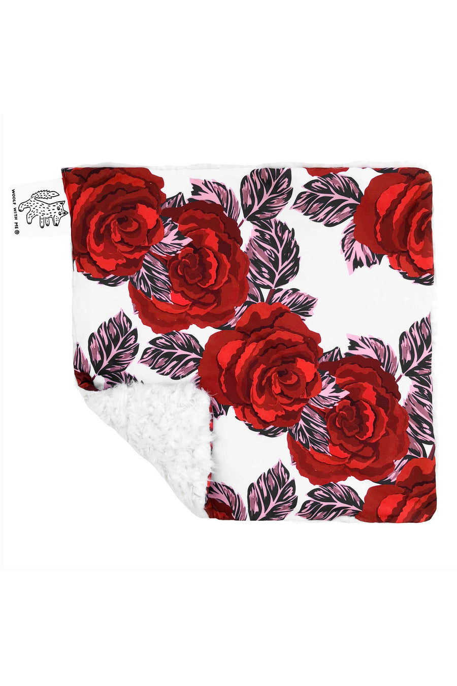 Lovey, Security Blanket 70's Roses // Same Day Shipping!