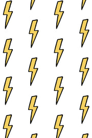 Organic Crib Sheet Lightning Bolt