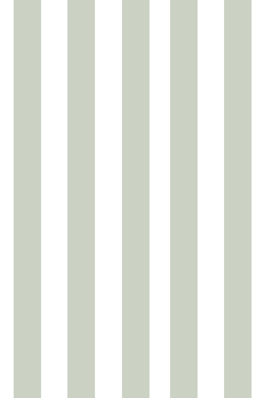 Woolf With Me Fitted Crib Sheet Stripes color_fern