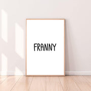 Personalized "Custom Name" Wall Art