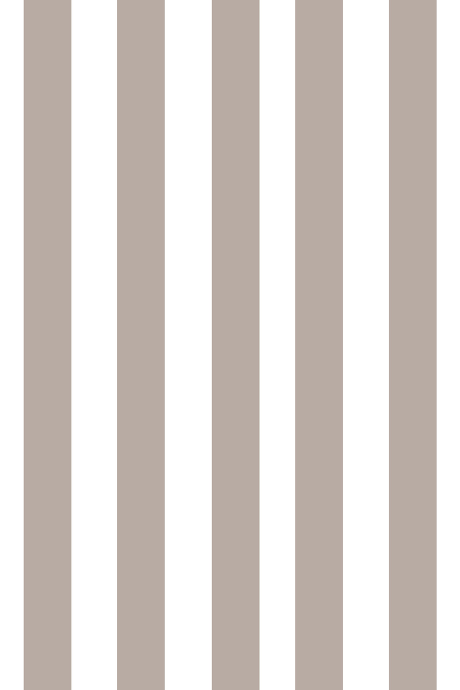 Woolf With Me Fitted Crib Sheet Stripes color_greige