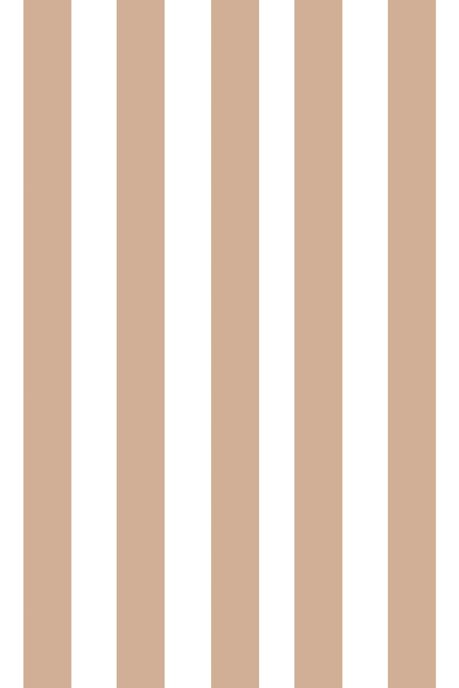 Woolf With Me Fitted Crib Sheet Stripes color_hazelnut
