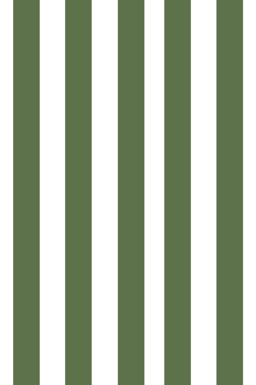 Woolf With Me Fitted Crib Sheet Stripes color_kale