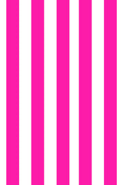 Woolf With Me Fitted Crib Sheet Stripes color_magenta
