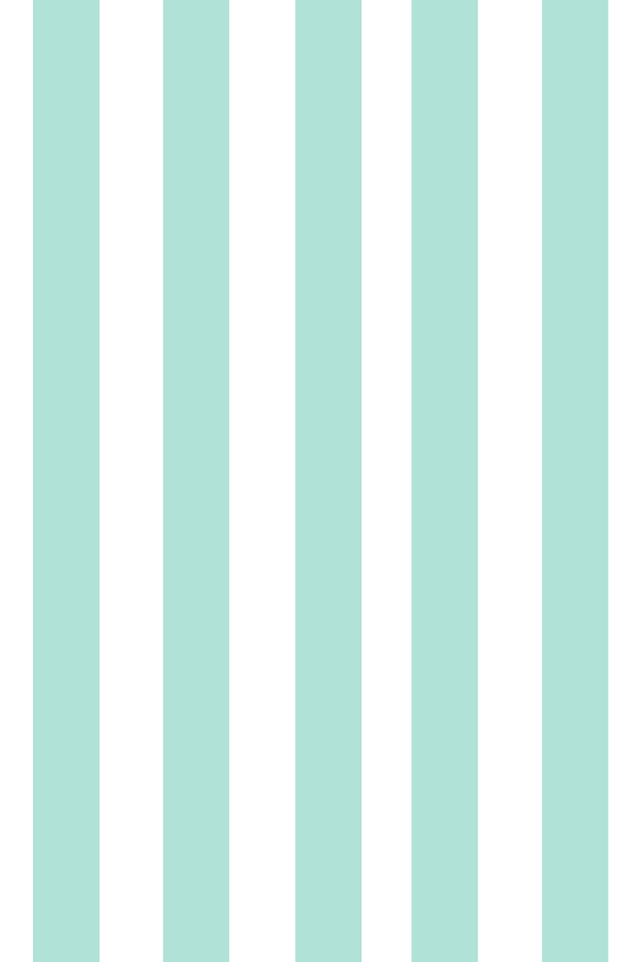 Woolf With Me Fitted Crib Sheet Stripes color_mint