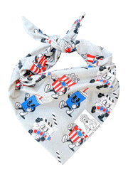 Dog Bandana Cinematic Arts - Customize with Interchangeable Velcro Patches