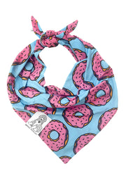 Dog Bandana Donut - Customize with Interchangeable Velcro Patches