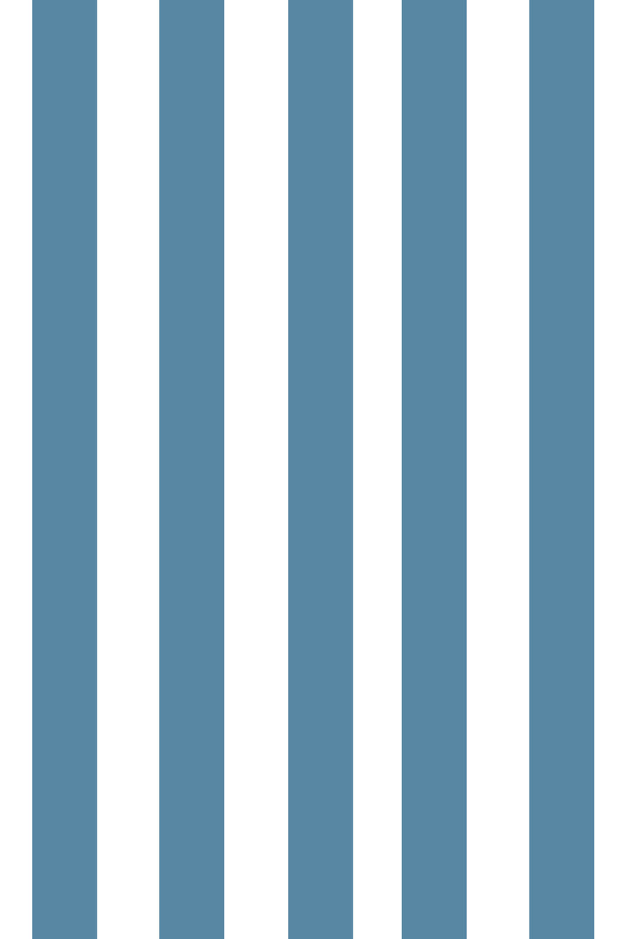 Woolf With Me Fitted Crib Sheet Stripes color_niagara
