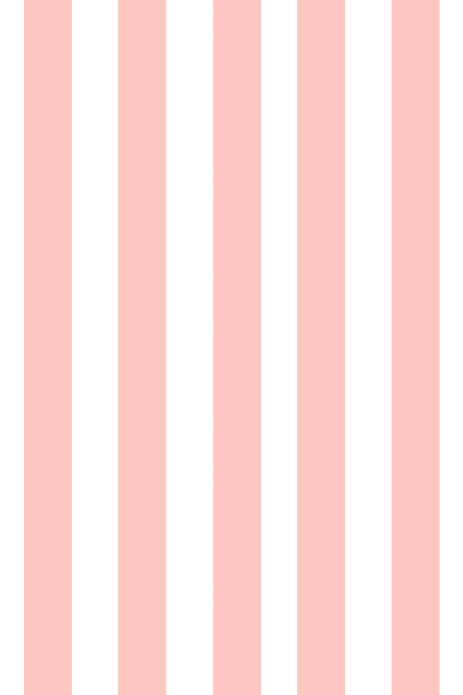 Woolf With Me Fitted Crib Sheet Stripes color_pale-pink