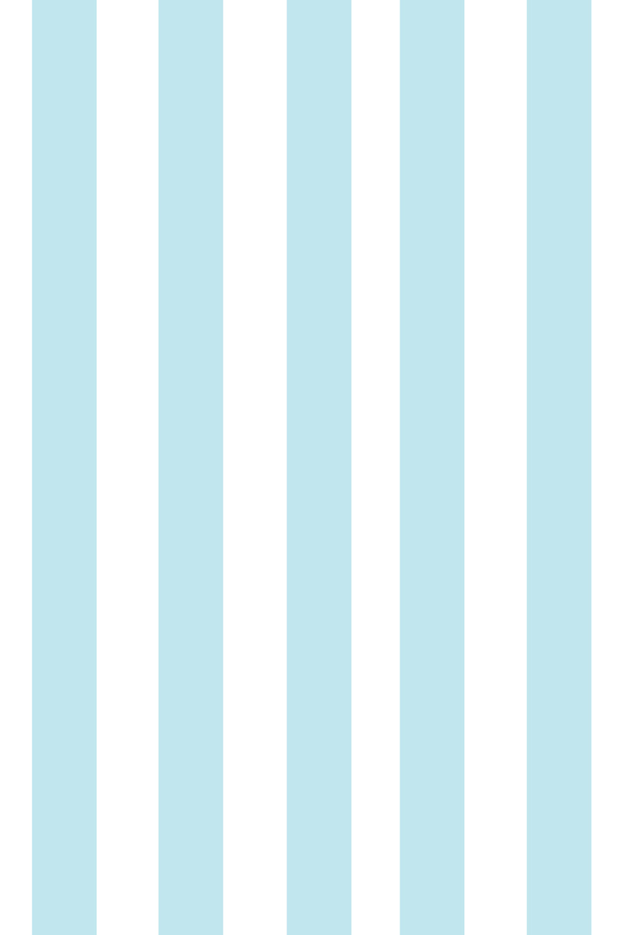 Woolf With Me Fitted Crib Sheet Stripes color_pale-blue
