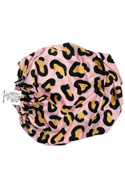 Woolf With Me Organic Changing Pad Cover Leopard Print color_pale-pink
