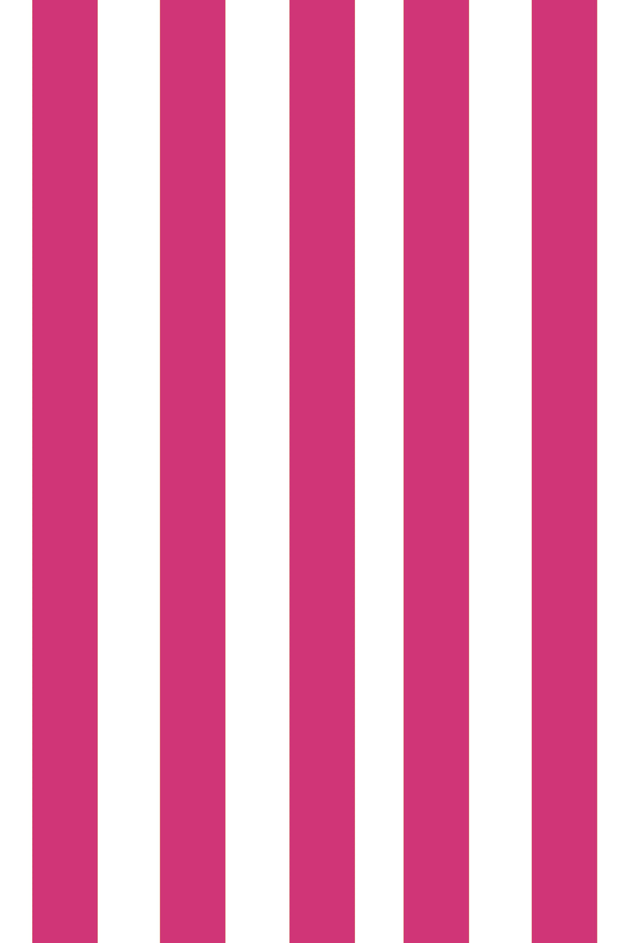 Woolf With Me Fitted Crib Sheet Stripes color_pink-yarrow