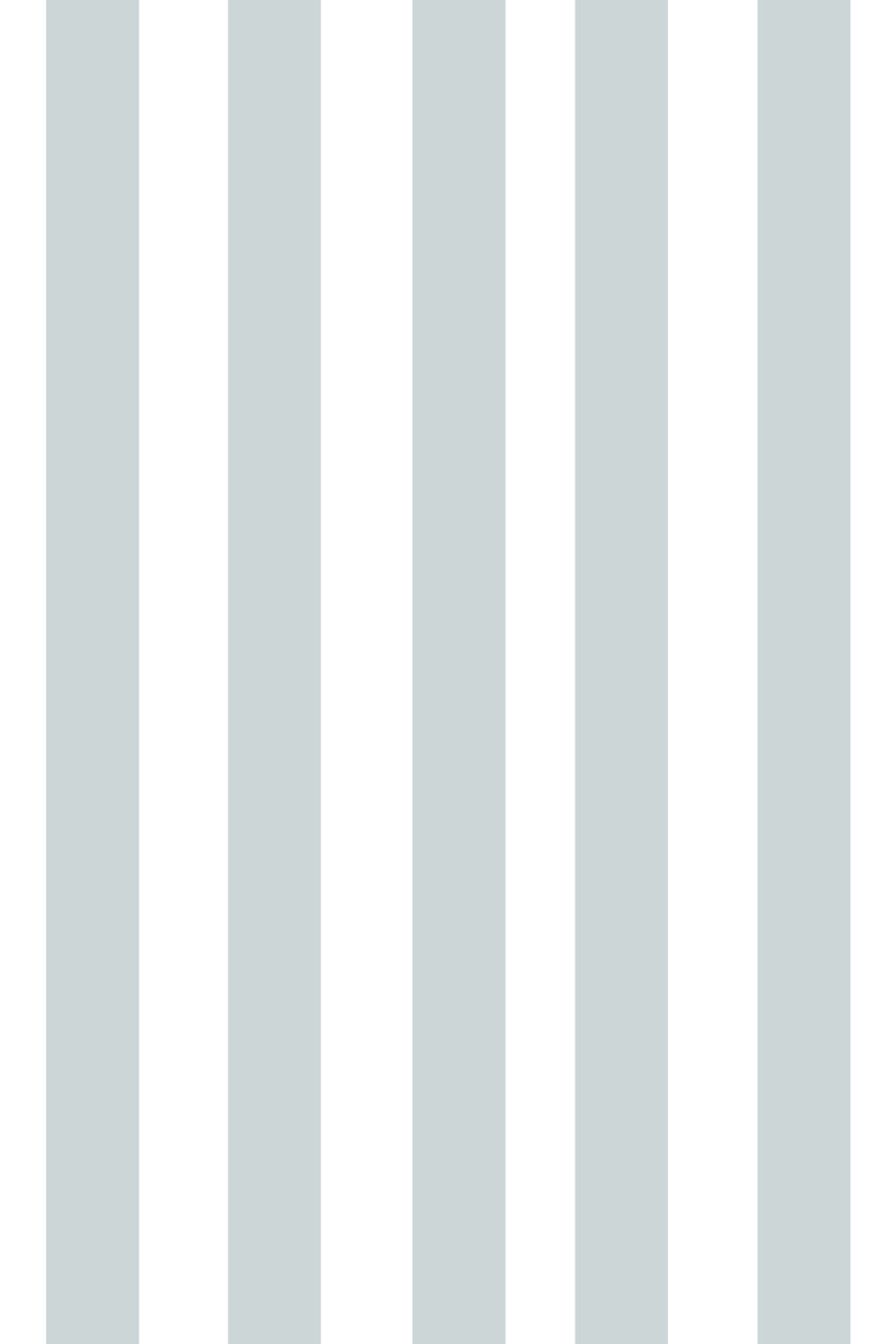 Woolf With Me Fitted Crib Sheet Stripes color_sky