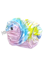 Woolf With Me Fitted Crib Sheet Tie Dye color_rose-quartz