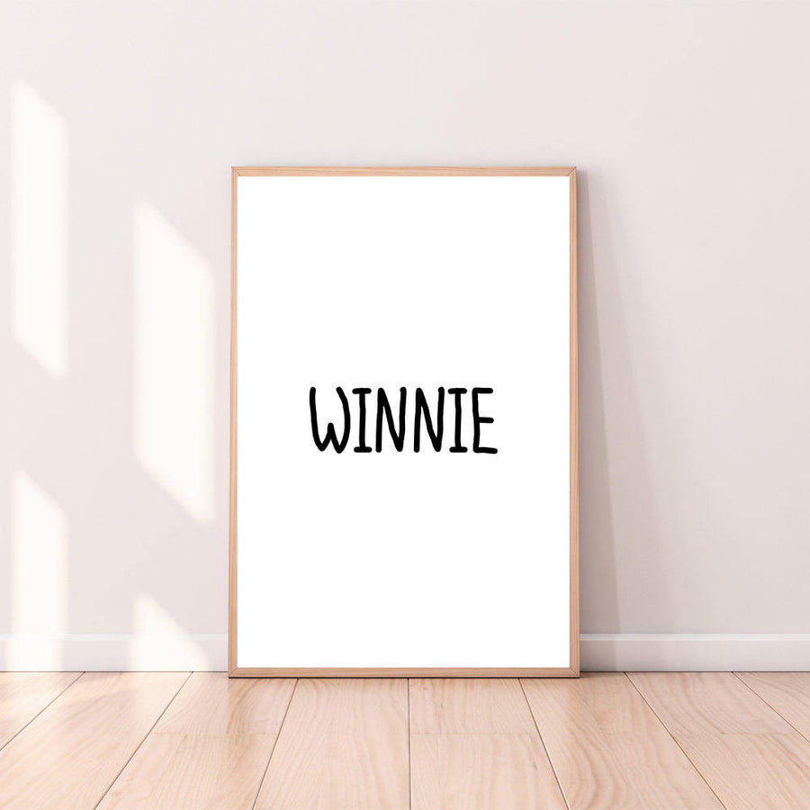 Personalized "Custom Name" Wall Art