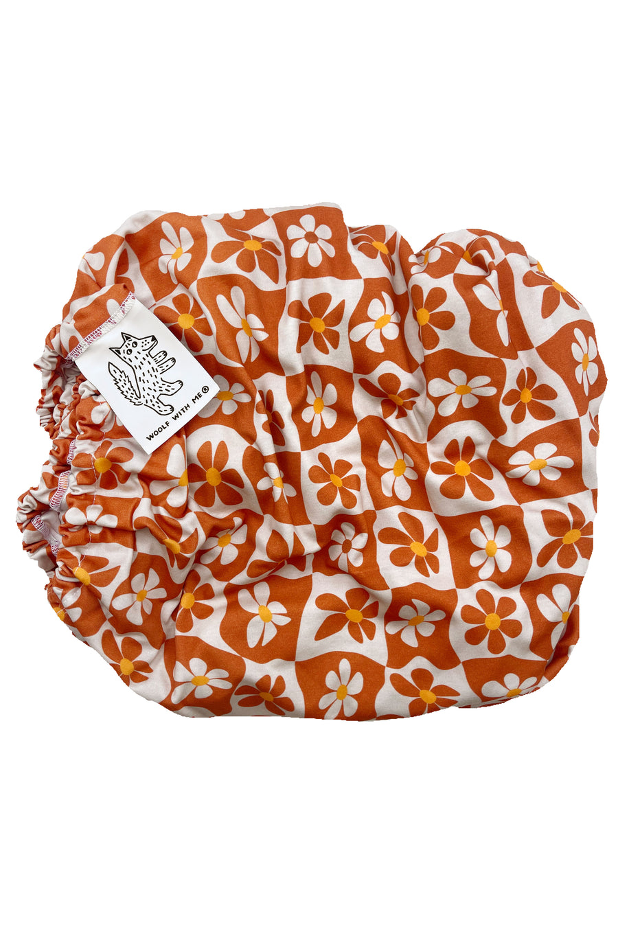 Organic Changing Pad Cover Groovy Daisies