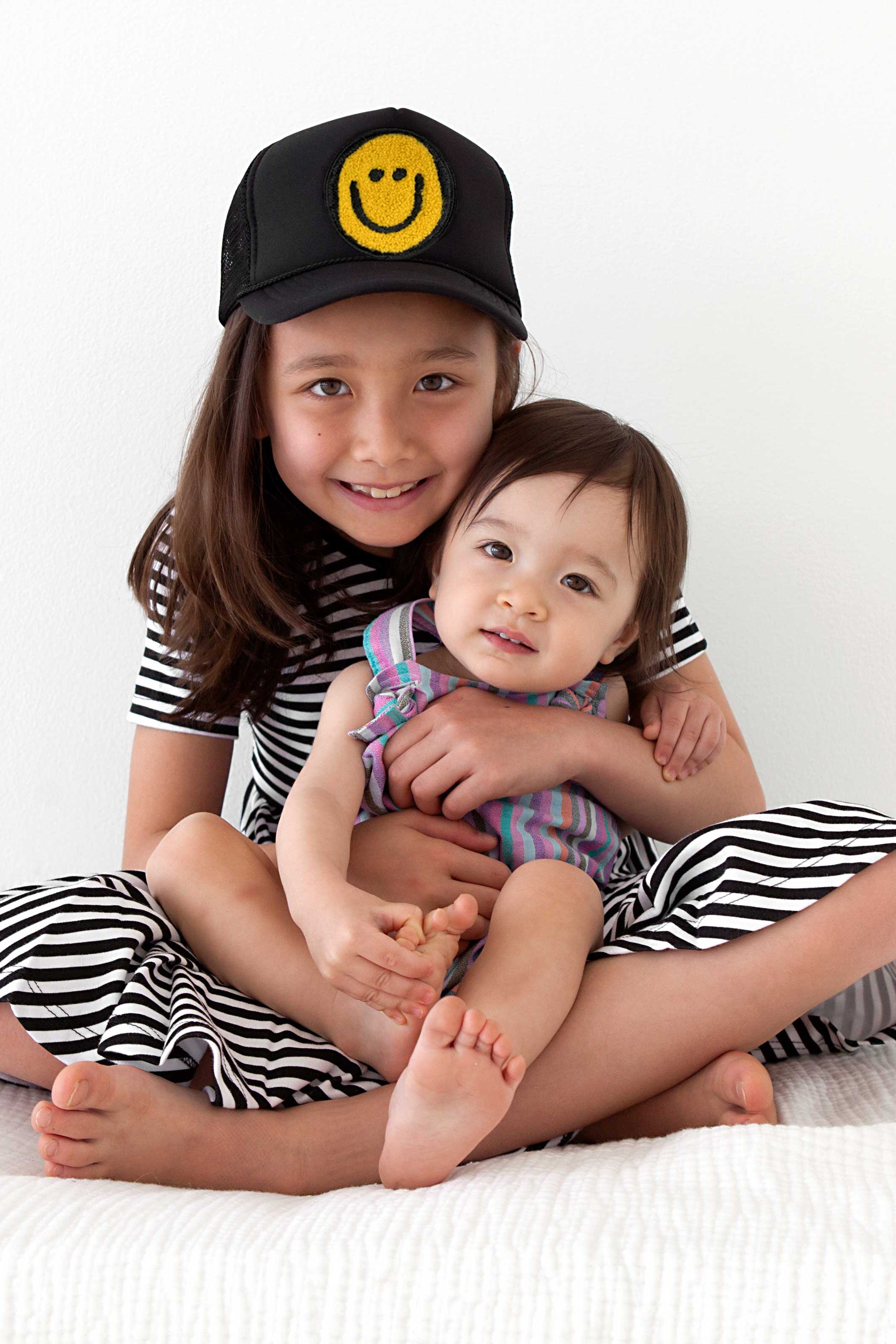 Kids Trucker Hats  Interchangeable Velcro Patches : Woolf With Me®  Manhattan Beach, Ca