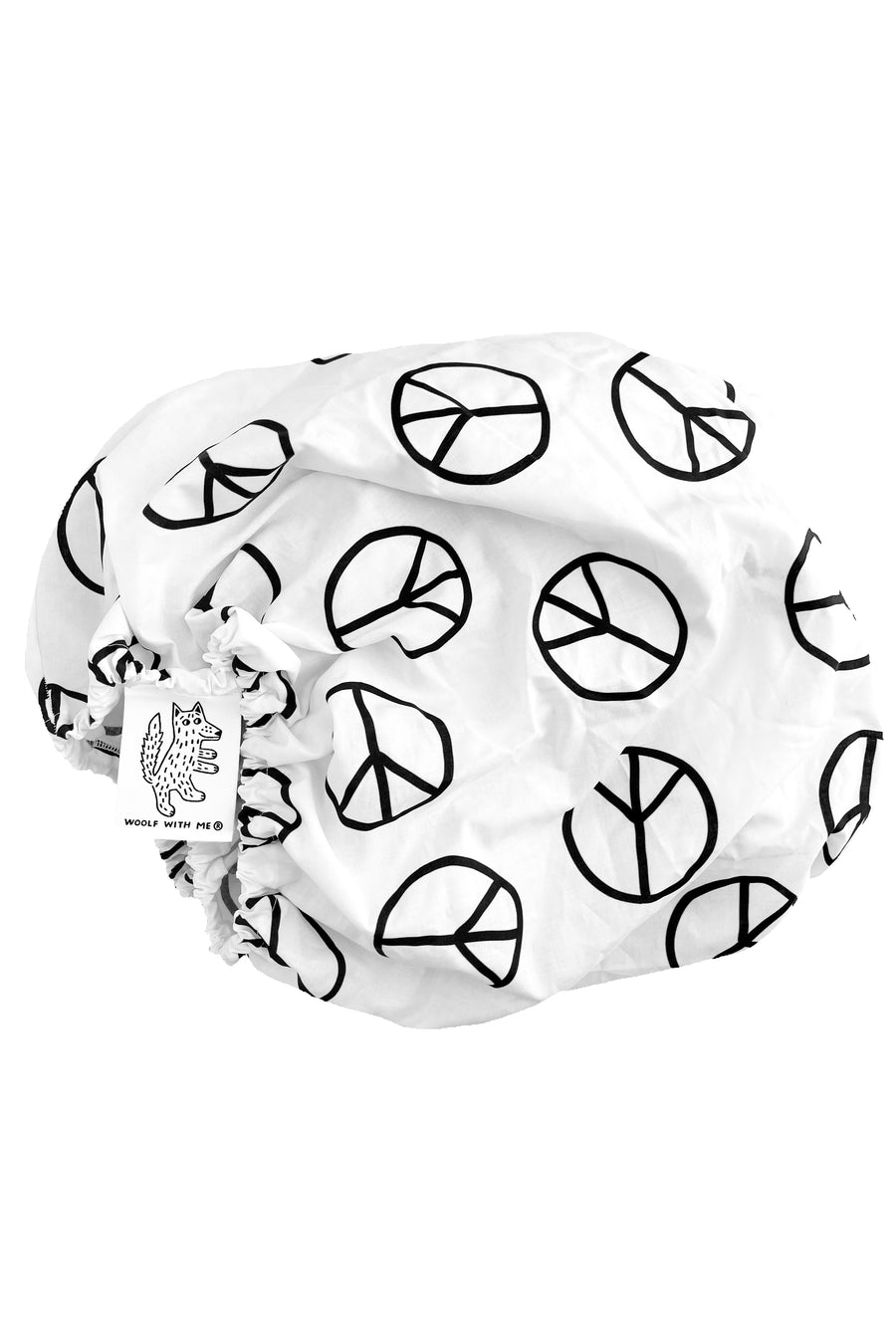 Organic Changing Pad Cover Peace Sign