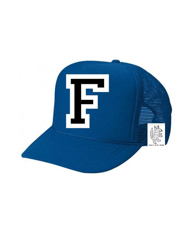 F baseball cap online